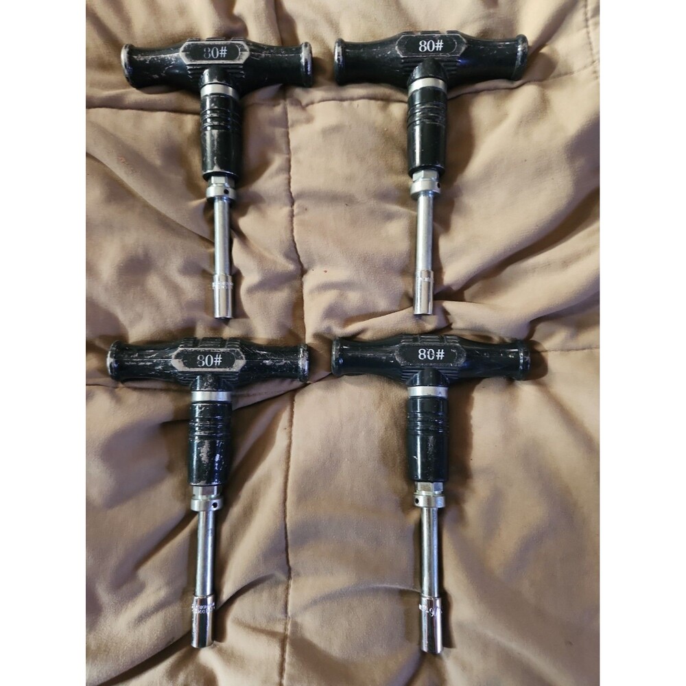 Lot of 4 PASCO 2SM No-Hub T-Handle Torque Wrenches 80 In-Lbs Plumbers 4-Pack